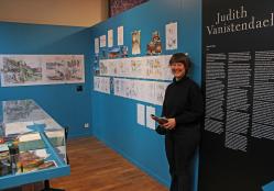 Judith Vanistendael présente son atelier. 